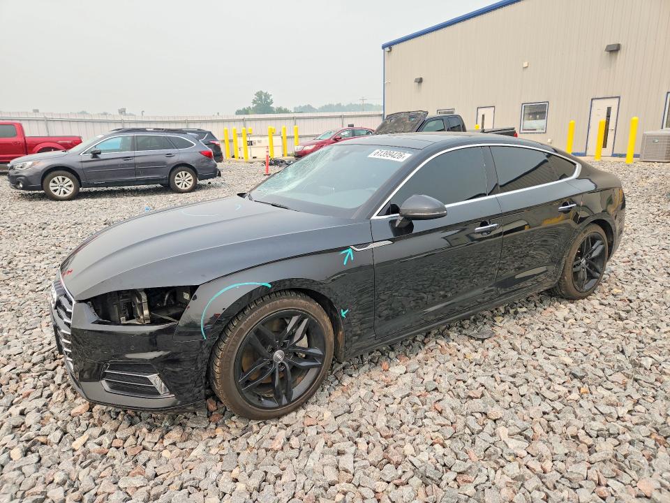 2019 Audi A5 მანქანა იყიდება აუქციონზე, vin: WAUBNCF56KA092174, აუქციონის ნომერი: 61399426