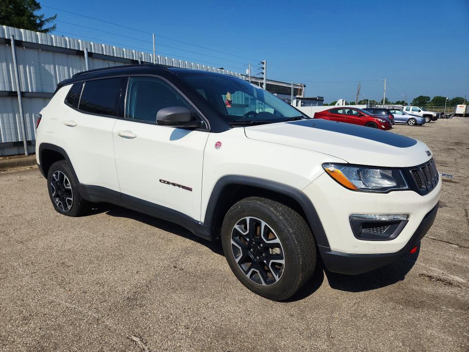 2021 Jeep Compass მანქანა იყიდება აუქციონზე, vin: 3C4NJDDB3MT589012, აუქციონის ნომერი: 58473116