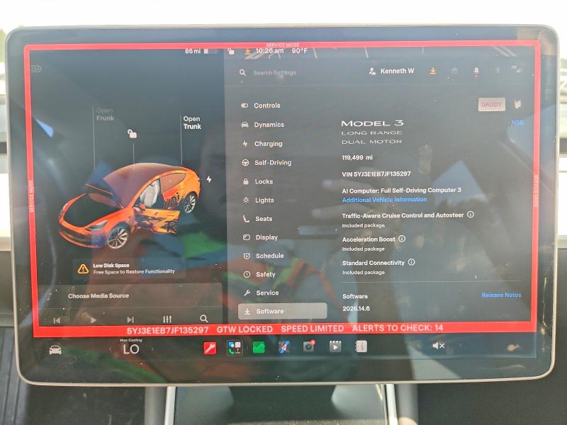 Продаж на аукціоні авто 2018 Tesla Model 3, vin: 5YJ3E1EB7JF135297, номер лоту: 59145866