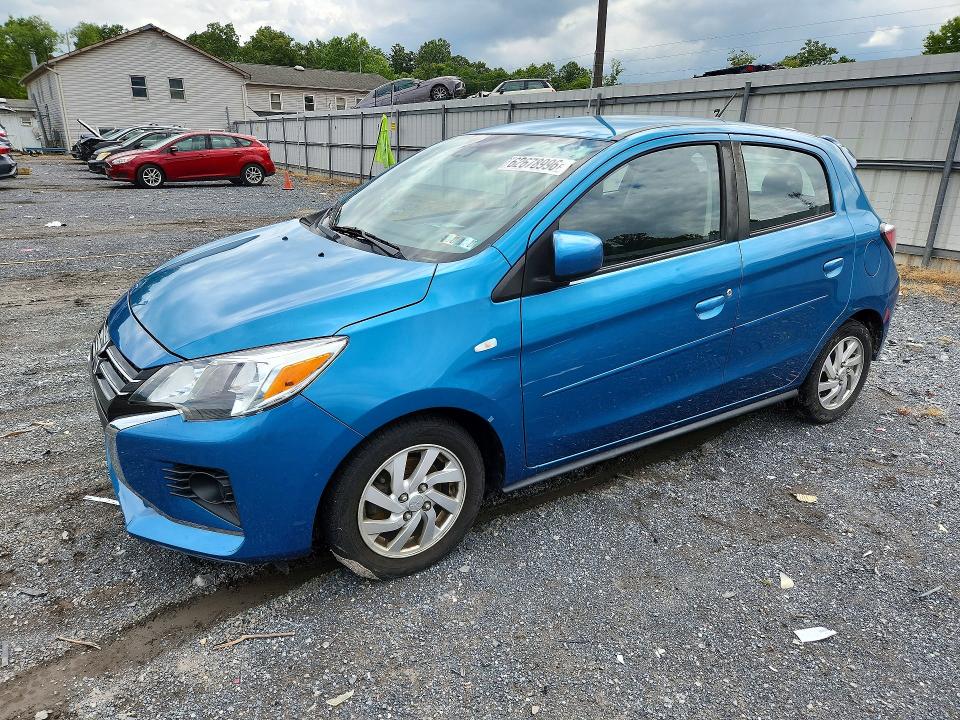 Auction sale of the 2022 Mitsubishi Mirage, vin: ML32AUHJ9NH007776, lot number: 62678996