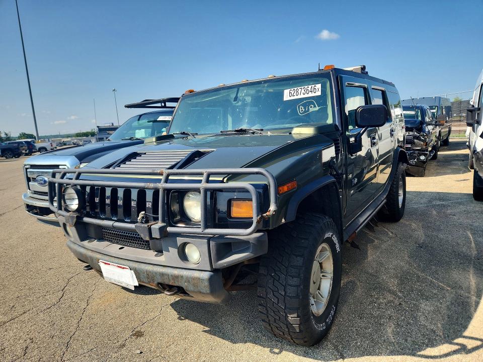 Aukcja sprzedaży 2003 Hummer H2, vin: 5GRGN23U03H132240, numer aukcji: 62873646