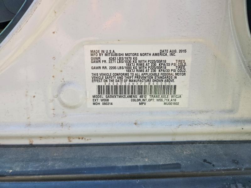 Aukcja sprzedaży 2015 Mitsubishi Outlander Sport, vin: 4A4AR3AWXFE046955, numer aukcji: 61438446