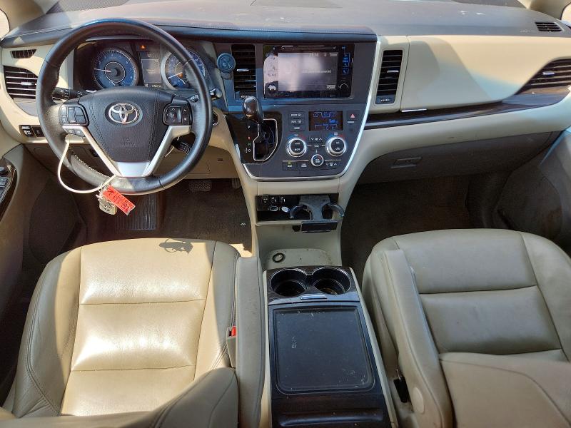58890206 :رقم المزاد ، 5TDDZ3DC7HS179238 vin ، 2017 Toyota Sienna مزاد بيع