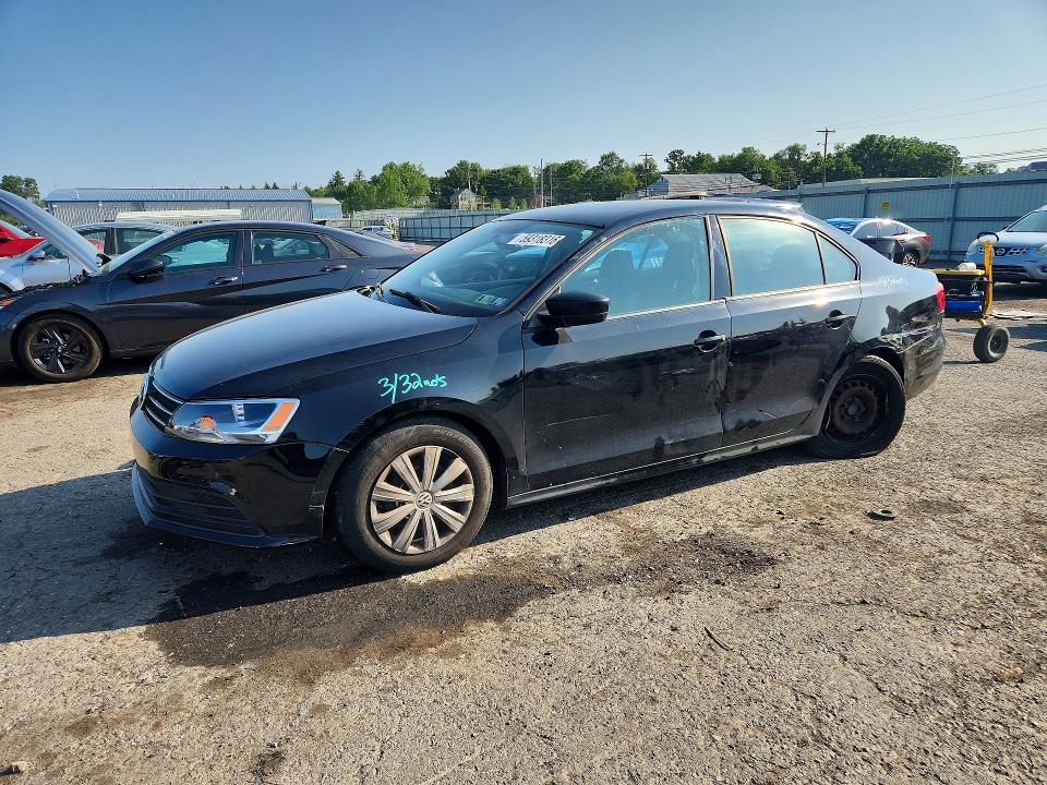 2015 Volkswagen Jetta მანქანა იყიდება აუქციონზე, vin: 3VW2K7AJ3FM349711, აუქციონის ნომერი: 59318316