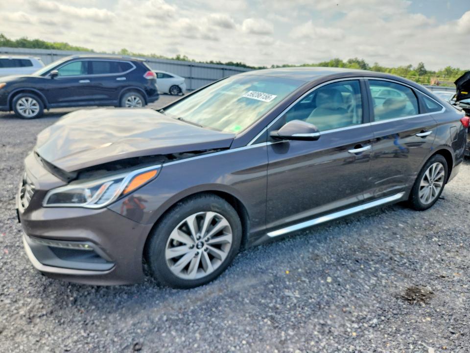 Auction sale of the 2016 Hyundai Sonata, vin: 5NPE34AF8GH264197, lot number: 59286156