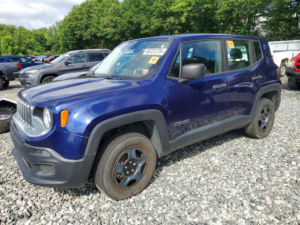 Auction sale of the 2016 Jeep Renegade, vin: ZACCJBAW9GPE32731, lot number: 60231276