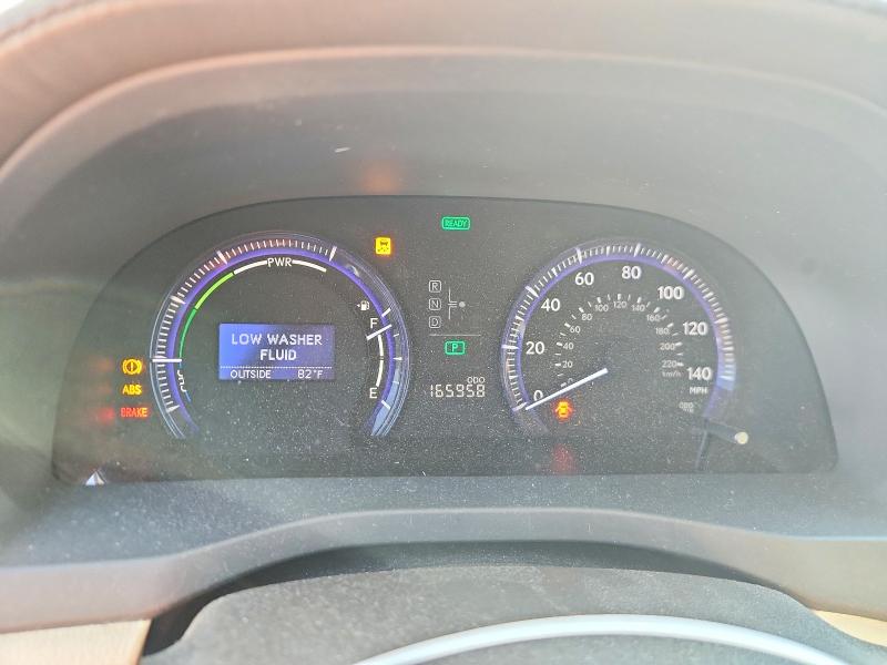 Aukcja sprzedaży 2010 Lexus Hs, vin: JTHBB1BA0A2006318, numer aukcji: 63558416