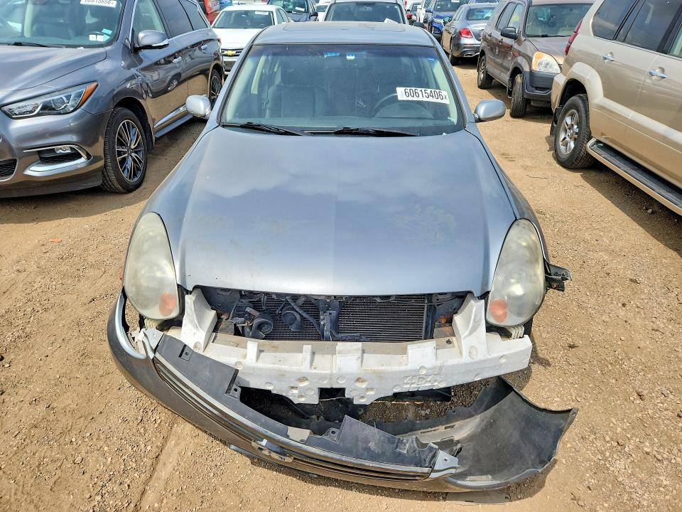 2006 Infiniti G35 მანქანა იყიდება აუქციონზე, vin: JNKCV51F86M604619, აუქციონის ნომერი: 60615406