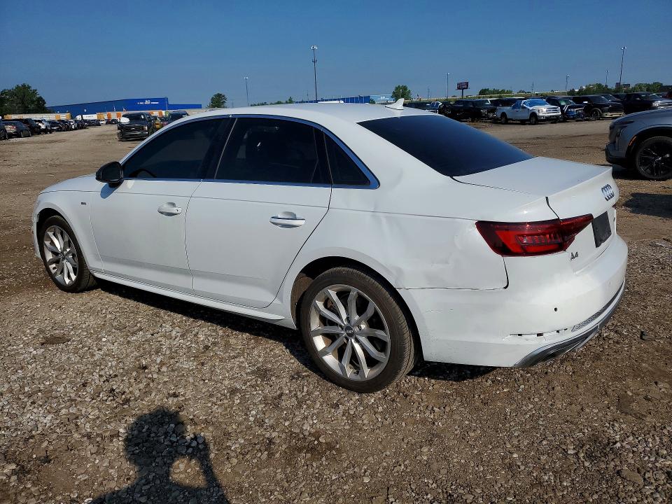 Продажа на аукционе авто 2019 Audi A4, vin: WAUENAF4XKN001554, номер лота: 60423116