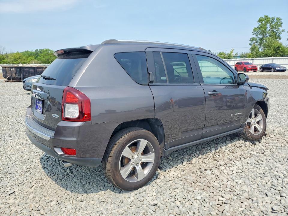 2017 Jeep Compass მანქანა იყიდება აუქციონზე, vin: 1C4NJCEB2HD199054, აუქციონის ნომერი: 61393146
