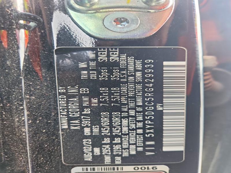 Продажа на аукционе авто 2024 Kia Telluride, vin: 5XYP5DGC5RG429939, номер лота: 61145586