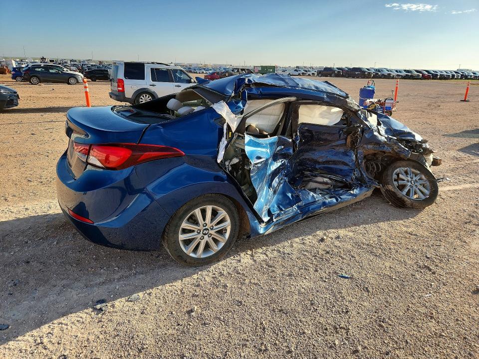 61694856 :رقم المزاد ، KMHDH4AE7EU060848 vin ، 2014 Hyundai Elantra مزاد بيع