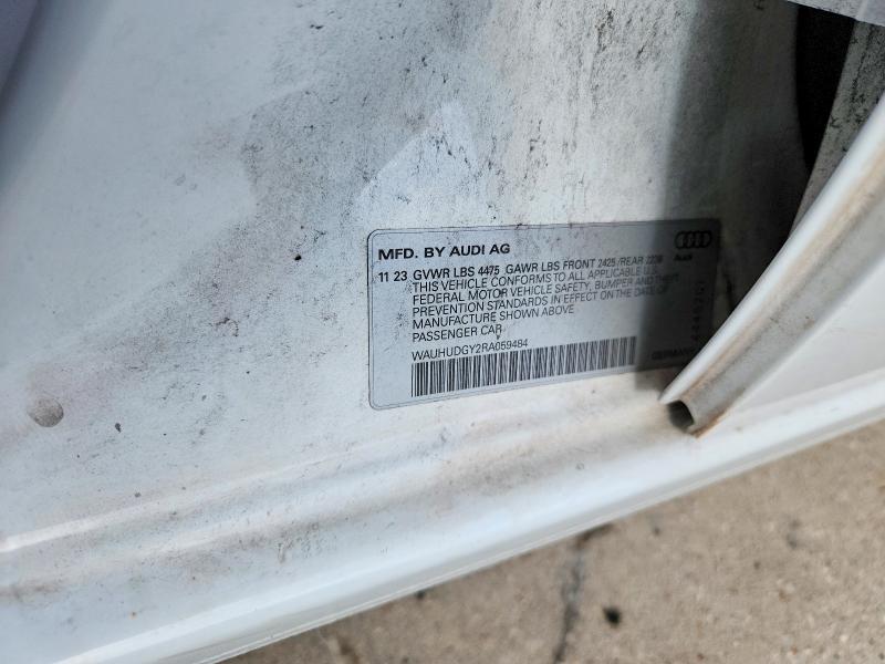 Aukcja sprzedaży 2024 Audi A3, vin: WAUHUDGY2RA059484, numer aukcji: 61560886