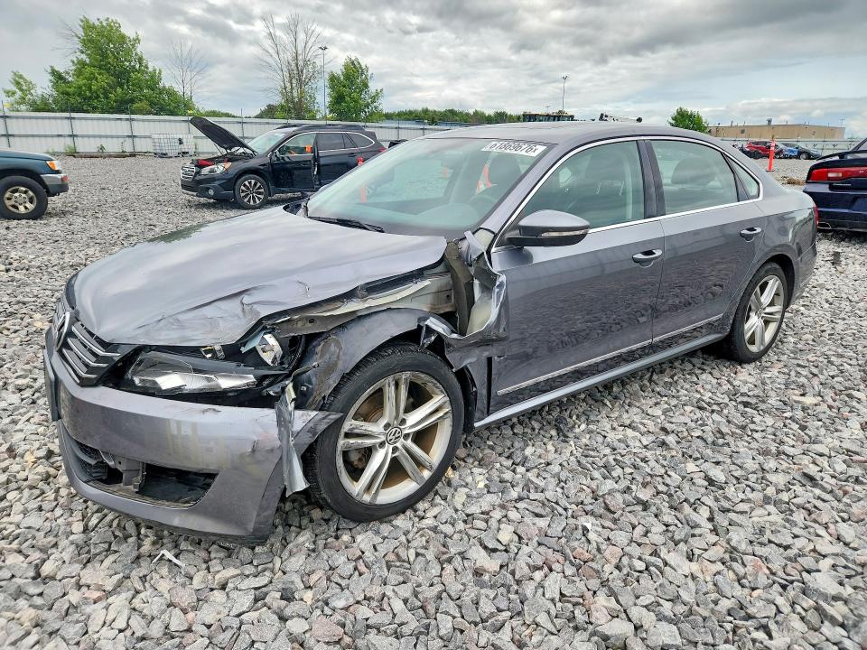 2012 Volkswagen Passat მანქანა იყიდება აუქციონზე, vin: 1VWCN7A34CC053719, აუქციონის ნომერი: 61869676