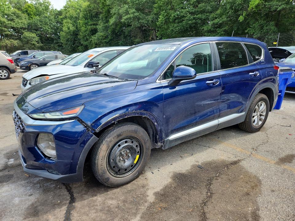 60898976 :رقم المزاد ، 5NMS2CAD4KH113880 vin ، 2019 Hyundai Santa Fe مزاد بيع