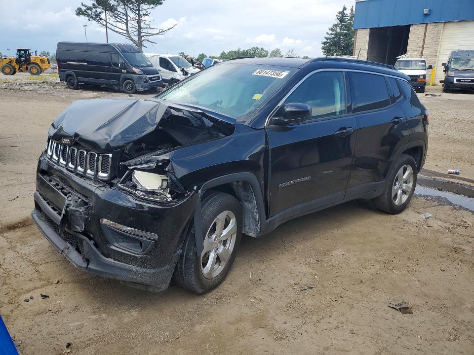 Продаж на аукціоні авто 2018 Jeep Compass, vin: 3C4NJDBB1JT262588, номер лоту: 60147356