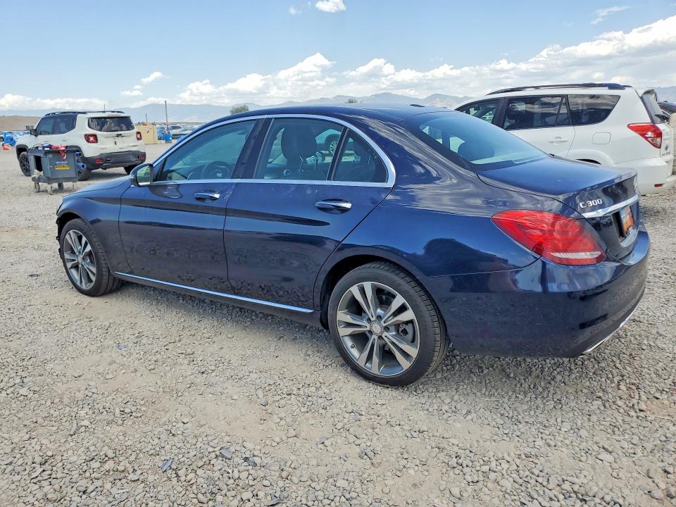 60324066 :رقم المزاد ، 55SWF4KB4HU186913 vin ، 2017 Mercedes-benz C مزاد بيع