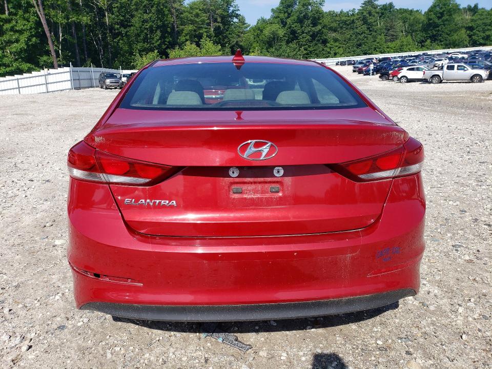2017 Hyundai Elantra მანქანა იყიდება აუქციონზე, vin: KMHD84LF0HU188987, აუქციონის ნომერი: 58960166