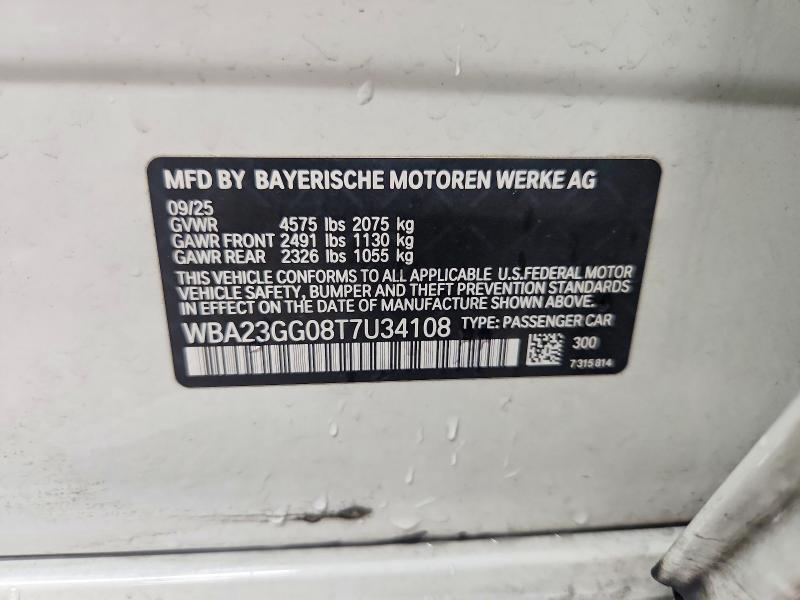 Продаж на аукціоні авто 2026 Bmw 228xi, vin: WBA23GG08T7U34108, номер лоту: 60134316