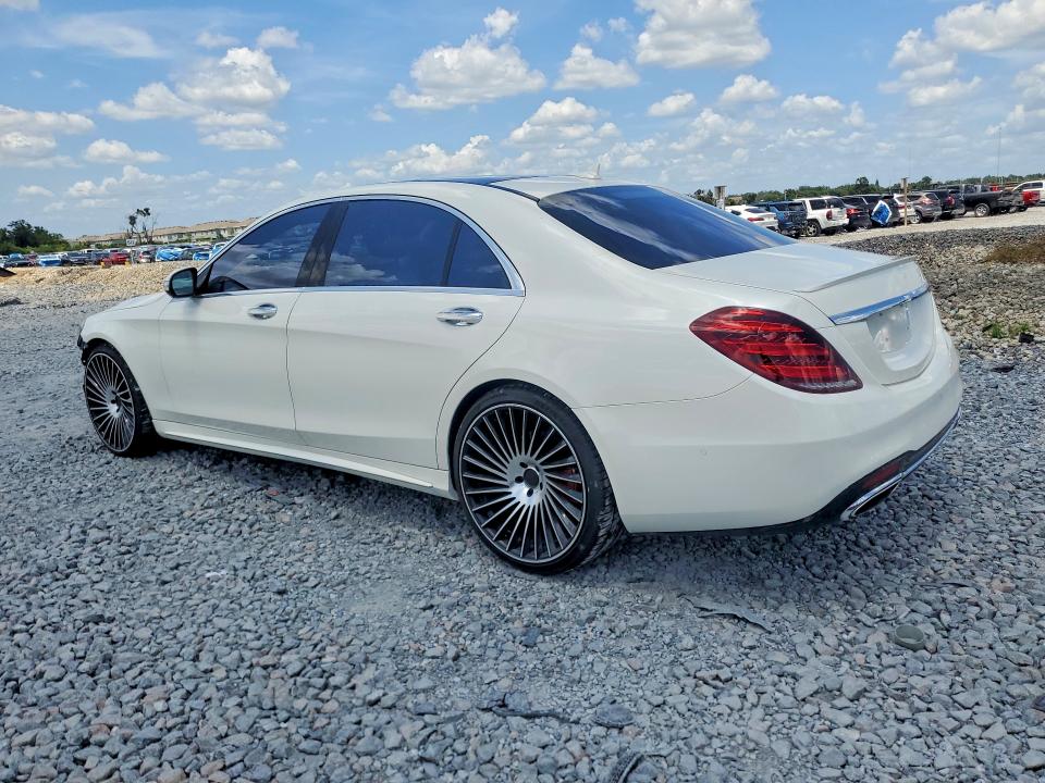 2018 Mercedes-benz S მანქანა იყიდება აუქციონზე, vin: WDDUG6GB8JA361694, აუქციონის ნომერი: 61998976