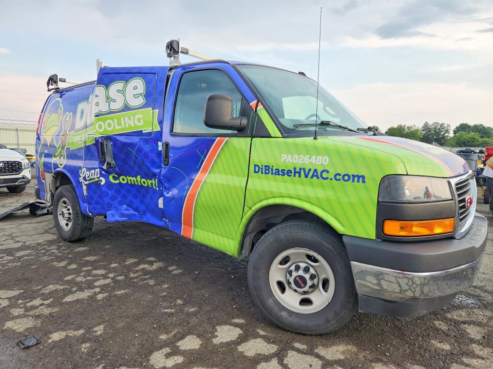 2022 Gmc Savana მანქანა იყიდება აუქციონზე, vin: 1GTW7AFP0N1168464, აუქციონის ნომერი: 62032526