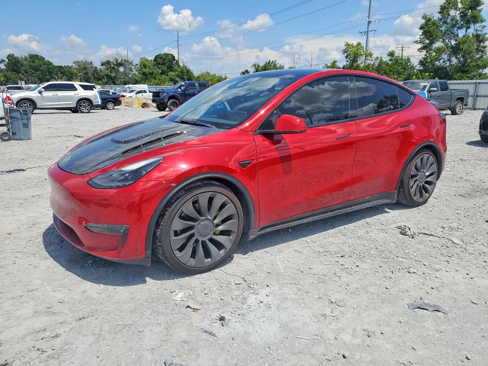 62501896 :رقم المزاد ، 5YJYGDEF7MF197484 vin ، 2021 Tesla Model Y مزاد بيع