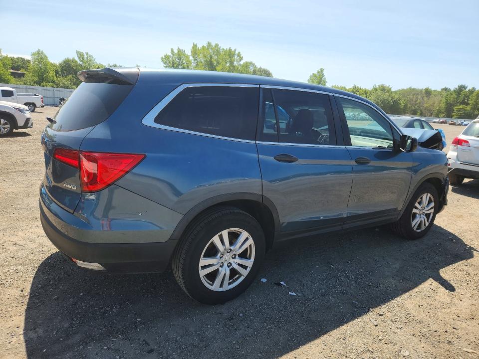 Продаж на аукціоні авто 2017 Honda Pilot, vin: 5FNYF6H10HB030579, номер лоту: 61876316