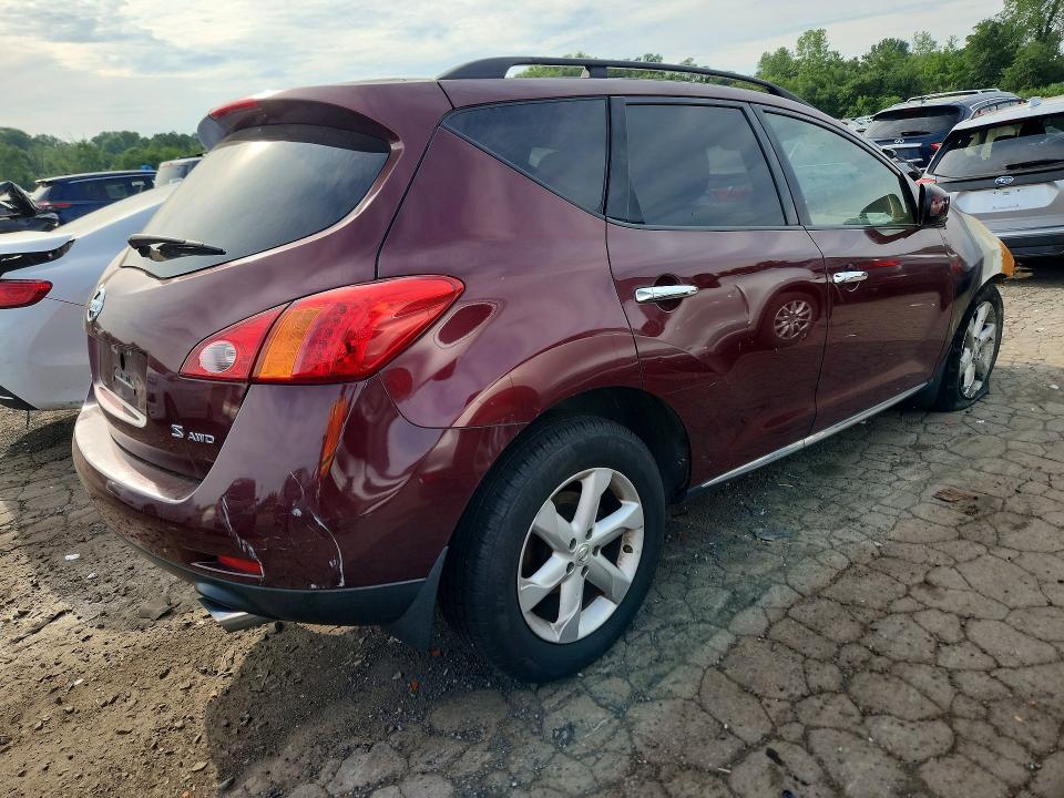 Продаж на аукціоні авто 2009 Nissan Murano, vin: JN8AZ18W69W107979, номер лоту: 59893626