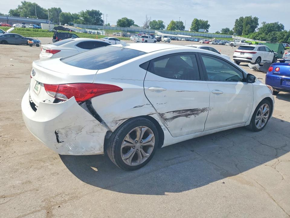 60503626 :رقم المزاد ، 5NPDH4AE5DH287131 vin ، 2013 Hyundai Elantra مزاد بيع