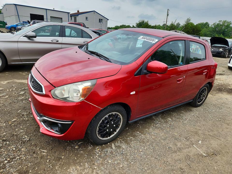 2017 Mitsubishi Mirage მანქანა იყიდება აუქციონზე, vin: ML32A3HJ5HH011693, აუქციონის ნომერი: 56048006