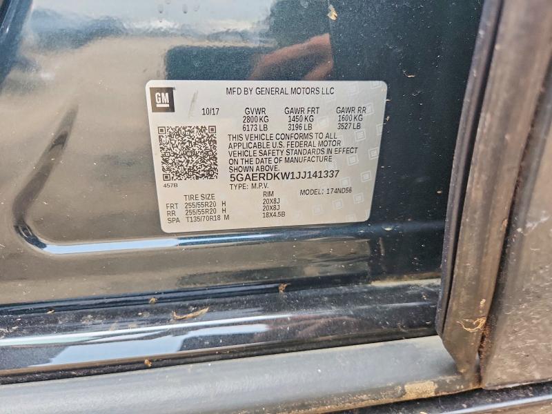 Продажа на аукционе авто 2018 Buick Enclave, vin: 5GAERDKW1JJ141337, номер лота: 61230506