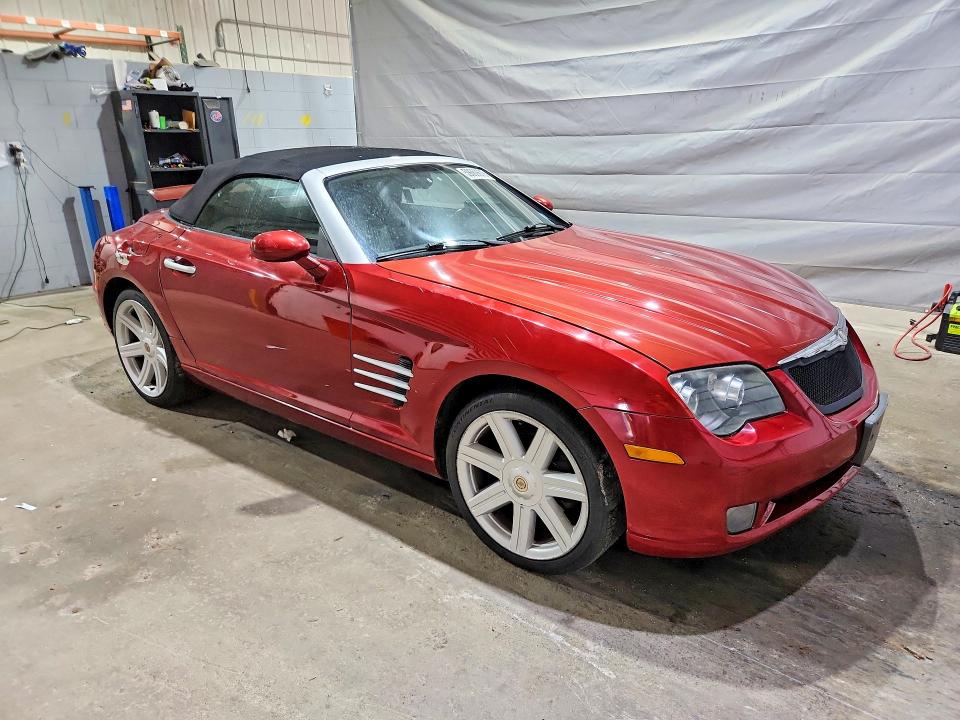 59669676 :رقم المزاد ، 1C3AN65L25X045343 vin ، 2005 Chrysler Crossfire مزاد بيع