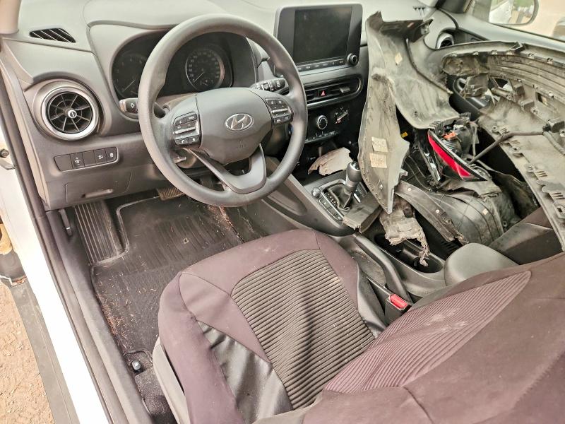 61010276 :رقم المزاد ، KM8K12AB7NU876450 vin ، 2022 Hyundai Kona مزاد بيع