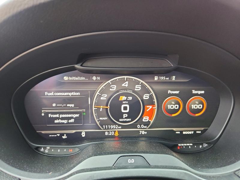 Продажа на аукционе авто 2017 Audi S3, vin: WAUB1GFF3H1020952, номер лота: 62103336