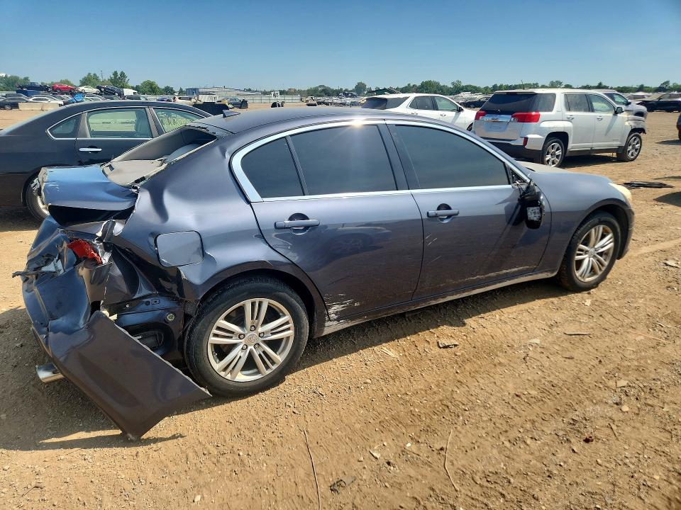 2012 Infiniti G25 Sedan მანქანა იყიდება აუქციონზე, vin: JN1DV6AR3CM730150, აუქციონის ნომერი: 60836266