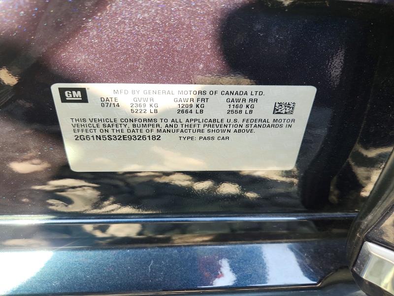 2014 Cadillac Xts მანქანა იყიდება აუქციონზე, vin: 2G61N5S32E9326182, აუქციონის ნომერი: 59359796