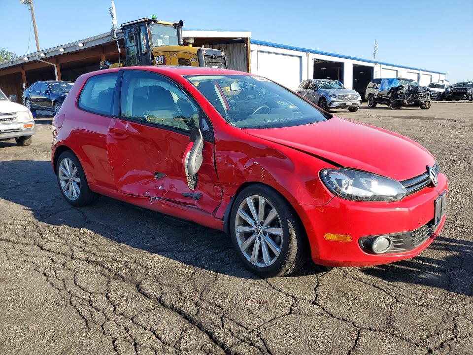 62354236 :رقم المزاد ، WVWMM7AJ1CW321388 vin ، 2012 Volkswagen Golf مزاد بيع