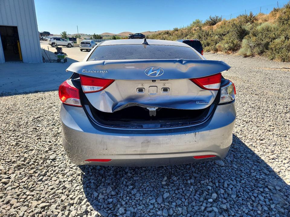 2012 Hyundai Elantra მანქანა იყიდება აუქციონზე, vin: KMHDH4AE9CU223125, აუქციონის ნომერი: 58558476