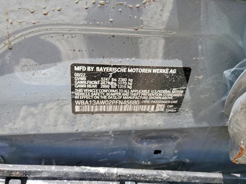 Aukcja sprzedaży 2023 Bmw M440xi, vin: WBA13AW02PFN45680, numer aukcji: 62025246