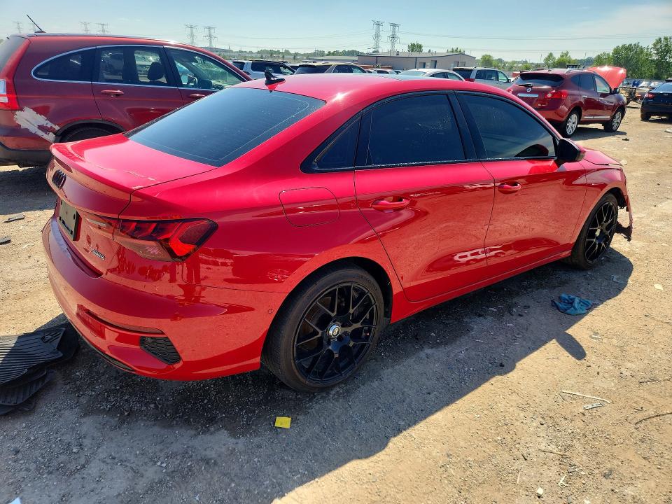 2022 Audi A3 მანქანა იყიდება აუქციონზე, vin: WAUHUDGY8NA012566, აუქციონის ნომერი: 85612105