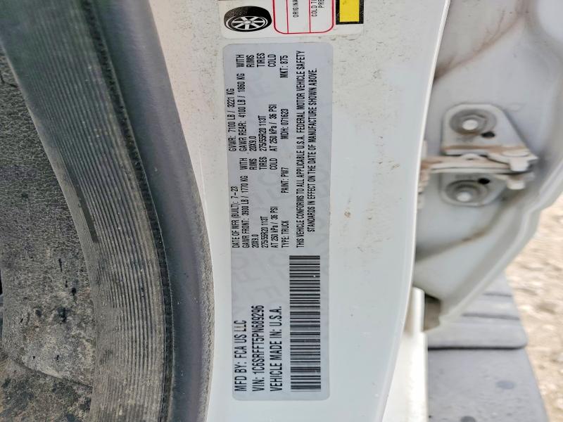 2023 Ram 1500 მანქანა იყიდება აუქციონზე, vin: 1C6SRFFT5PN689296, აუქციონის ნომერი: 61229696