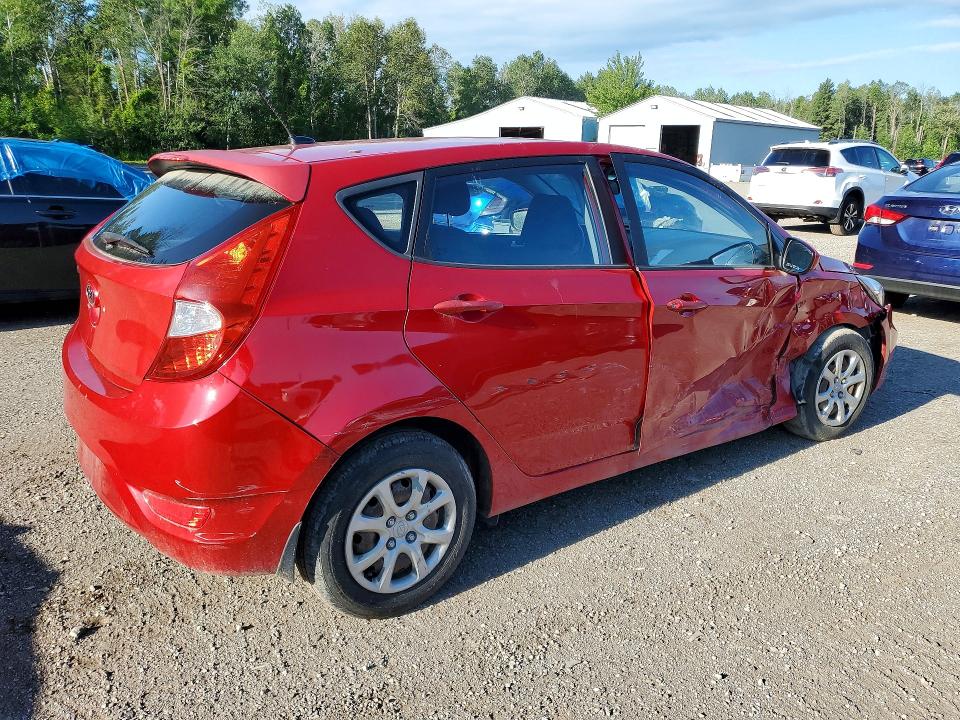 62099436 :رقم المزاد ، KMHCT5AE7EU172789 vin ، 2014 Hyundai Accent مزاد بيع