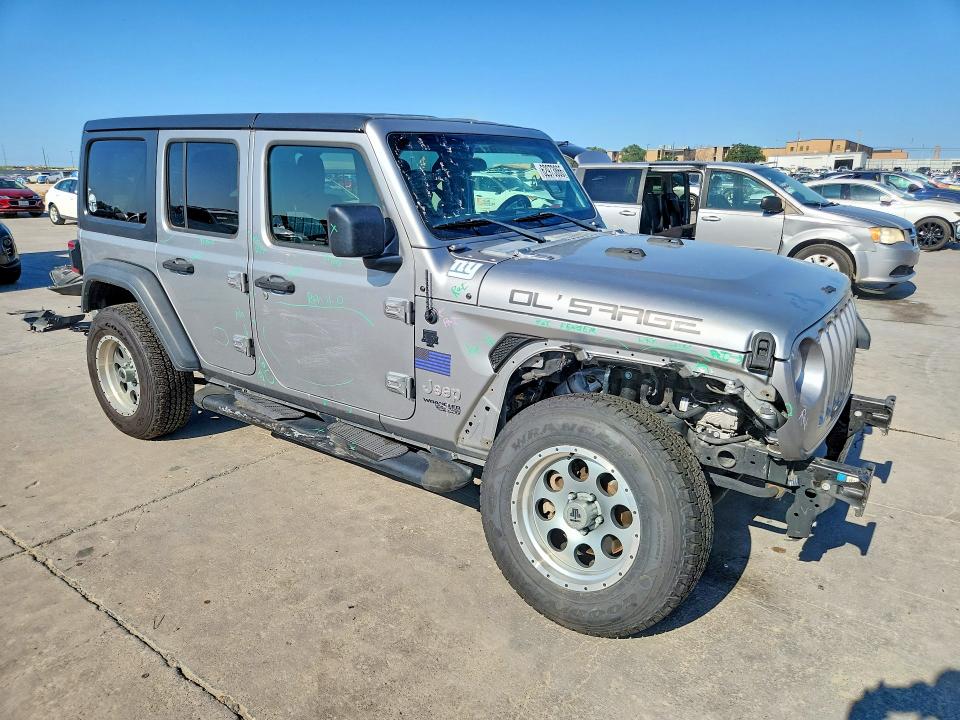 62973866 :رقم المزاد ، 1C4HJXDG5JW239915 vin ، 2018 Jeep Wrangler Unlimited مزاد بيع