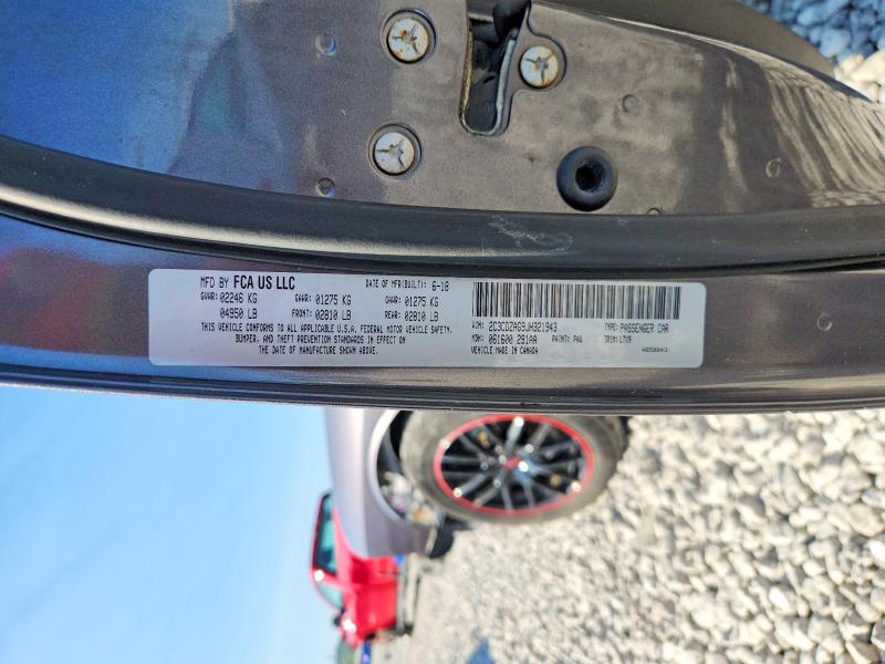2018 Dodge Challenger მანქანა იყიდება აუქციონზე, vin: 2C3CDZAG9JH321943, აუქციონის ნომერი: 60453256