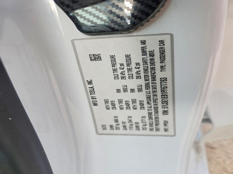 Продажа на аукционе авто 2023 Tesla Model 3, vin: 5YJ3E1EB1PF677763, номер лота: 62509566