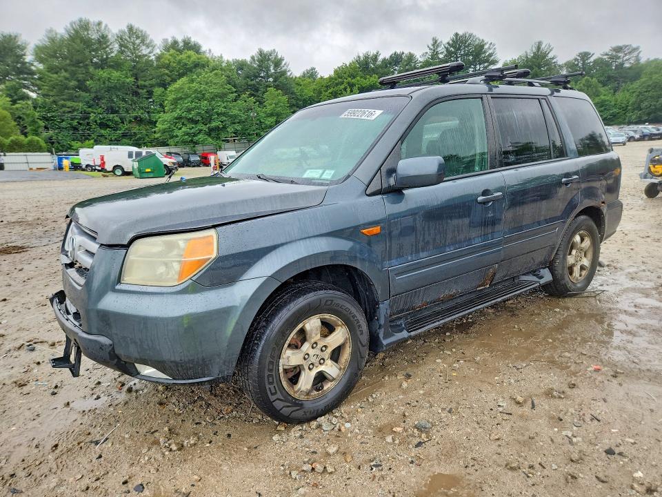 Продажа на аукционе авто 2006 Honda Pilot, vin: 2HKYF18566H548569, номер лота: 59922616