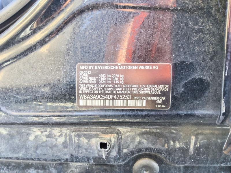 Aukcja sprzedaży 2013 Bmw 335, vin: WBA3A9C54DF475253, numer aukcji: 76293425