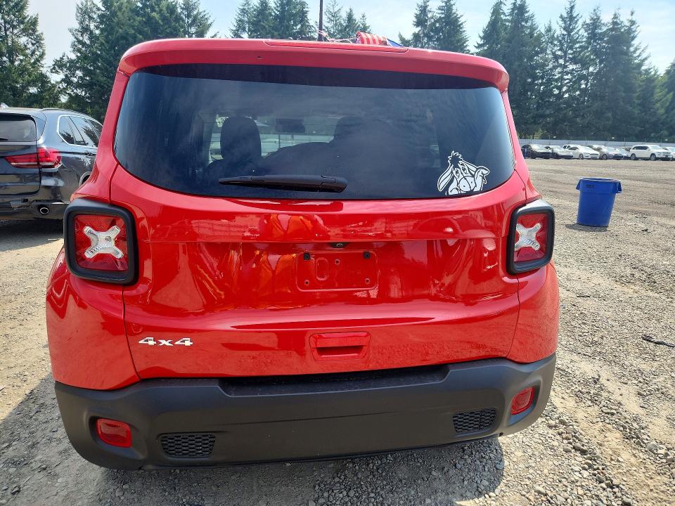61735686 :رقم المزاد ، ZACNJDAB4MPN13842 vin ، 2021 Jeep Renegade مزاد بيع