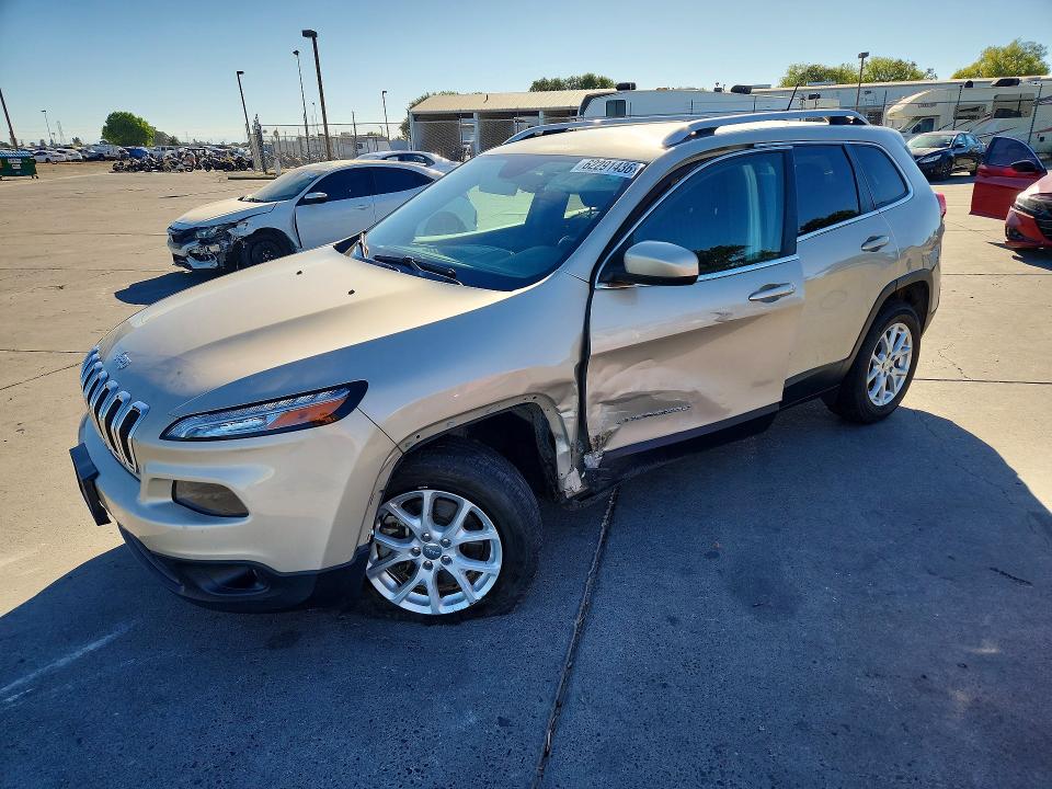 62291436 :رقم المزاد ، 1C4PJMCB0FW696994 vin ، 2015 Jeep Cherokee مزاد بيع