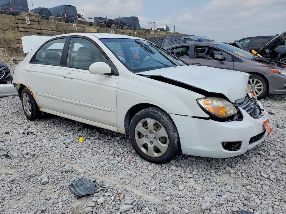 62630036 :رقم المزاد ، KNAFE122X85518368 vin ، 2008 Kia Spectra مزاد بيع